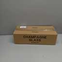 Champagne Glasses Set of 6-7oz Elegant Coupe Glasses, Crystal Cocktail Glasses for Martini, Champagne, Desserts, Home Bar, Wedding, and Party (6 PCS)