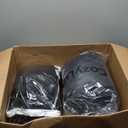 CozyLux Queen Comforter Set Black - Bed in a Bag Queen Size 7 Pieces, Luxury Soft Bed Set for All Seasons, Bedding Set with Down Alternative Comforter, Sheets, Pillowcases & Shams