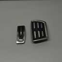 Foot Pedal Cover Compatible for Q5 Q7 Q8 A4 A6 2018-2024 Accessories Foot Gas Accelerate Brake Pedal Pad Cover Interior Parts