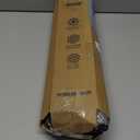 Thin Gel Seat Cushion for Car Seat, Office Chair, Wheelchair, Golf Cart - Non-Slip Car Seat Cushions with 0.7 Inch Gel - Sciatica & Coccyx Pain Relief (Fabric, Black)