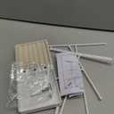 Jenseits 3-Tier Jewelry Holder Organizer:17.1" Adjustable Hanger, Velvet Ring Tray, Metal Aesthetic Display Stand for Necklaces, Earrings, Bracelets, Watches, Gold Jewelry Storage Tower Tree for Women