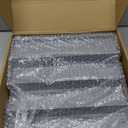 Cologne Organizer for Men - 4 Tier Wooden Grey Cologne Display Stand with Drawer and Hidden Compartment, Mens Cologne Perfume Holder Shelf for Organizing and Storing