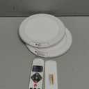 2 Pack Rechargeable Motion Sensor Ceiling Light with Remote - Magnetic Wireless Ceiling Light Battery Powered for Closet Shower Stairs Shed Hallway ect (3 Colour Temperatures)