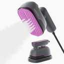 Travel Steamer Iron for Clothes, Portable Handheld Garment Steamer with 6 Smart Modes, Strong Penetrating Steam, 180 Rotatable Handle, 150ml Large Tank for Home & Travel (Light Purple)