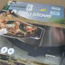 Solo Stove Pi Prime 21" x 16" Stainless Steel Propane Outdoor Pizza Oven Bundle with IR Thermometer, Stainless Peel & Shelter 12" Panoramic Opening, Demi-Dome Heating, 90-Second Artisan Pizzas