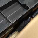 Utility Cart with Wheels, 3 Tier Rolling Cart, Food Cart, Plastic Heavy Duty Utility Cart, Restaurant Kitchen Service Cart on Wheels for Office Business Garage 510lbs 16.9" D x 31.5" W x 39.5" H