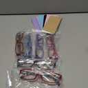 Gaoye 2.5 Reading Glasses for Women, 6 Pack Fashion Readers, Spring Hinge Eye Glasses, Blue Light Reading Glasses (*C1 Mix Color)