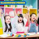 JOYIN Round Pop Fidget Keychain 90 Pack Pop Fidget Toys Bulk Party Favors for Kids 4-8,8-12 Years, Valentines Goodie Bags Stuffers Back to School Gifts for Students Classroom Prizes Sensory Toys