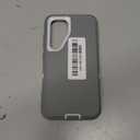 for Samsung Galaxy S25 Case Heavy Duty Protective Case Shockproof Dropproof 3-Layer Full Body Protection [Without Screen Protector] Tough Rugged Case for Galaxy S25, Grey/White