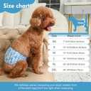 JoyDaog Reusable Dog Belly Bands for Male Dogs Diapers,5 Pack Premium Washable Dog Diapers Male Puppy Nappies Wrap,S