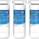 Waterdrop XWF Replacement for GE XWF Refrigerator, GE XWF Water Filter, WR17X30702, 3 FiltersNot XWFE)