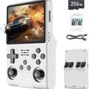 R40S PRO 30000 in 1 Handheld Game Console 3.5 inch IPS Screen Retro Game Console 3800mAh Portable Pocket Mini Arcade 45 simulators 256G TF Card