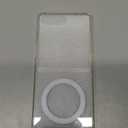 For Samsung Galaxy Z Flip 7 Case,Z Flip 7 Case Magnetic Built-in Screen Protector [Compatible with MagSafe] Transparent Shockproof Clear Back [New Upgrade] Protective Rugged Phone Cover-Clear