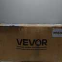 VEVOR Wooden Folding Chairs with Leather Cushion, Set of 2, Portable Foldable Cushion Chair with Wooden Frame, Easy Assembly, Modern Leather Padded Dining Chair for Office, Wedding, Party, Home, Black