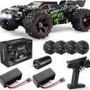 1/14 Brushless RC Cars for Adults Fast 50+ mph, RC Trucks 4x4 Offroad Waterproof, Electric Powered High Speed Remote Control Car, Fast Extreme All Terrain RC Truggy with 3S Battery for Snow Sand