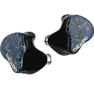 Linsoul THIEAUDIO Hype 2 2DD + 2BA in-Ear Monitor, HiFi Earphone with Custom Balanced Tuning, Sonion Drivers, Detachable 2 Pin IEM Cable for Audiophile Musician (Blue, THIEAUDIO Hype 2)