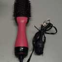 Hair Dryer Brush Blow Dryer Brush in One, Upgraded 4 in 1 Hair Dryer and Styler Volumizer with Negative Ion Anti-frizz Ceramic Titanium Barrel Hot Air Hair Straightener Brush