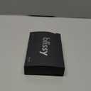 Blissy Silk Pillowcase - 100% Pure Mulberry Silk - 22 Momme 6A High-Grade Fibers - Silk Pillow Cover for Hair & Skin - Regular, Queen & King (Black, Standard)