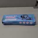 Greatever Dry Snorkel Set,Panoramic Wide View,Anti-Fog Scuba Diving Mask,Professional Snorkeling Gear for Kids