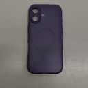 TOCOL for 17Case, Full Camera Protection, Built-in Magnetic Ring, Compatible with Magsafe Charger, Drop Protection, Translucent Matte Phone Case for 17 6.3 inch (Midnight Purple)