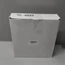 HBlife 6 Pack Closet Organizers and Storage, Clear Shelf Dividers, Vertical Purse Organizer for Closet, Perfect for Sweaters, Shirts, Handbags in Bedroom and Kitchen, Acrylic Bookshelf for Organization