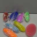 Easter Gifts for Kids 8 Pack Stretchy Fidget Toy, Fidget Wiggler, Cute Squishy Fidget Desk Toy, Resistance Fidget Toys Stress & Anxiety Relief, Birthday & Valentines Day Gifts for Him