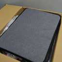 Lekereise 2-in-1 Cat Travel Carrier with Litter Box, (17.7" x2) x16.5"x13" Large Cat Carrier with Zipper Locks for Moving Across The Country (No Hammock) - Grey