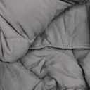 yescool Weighted Blanket for Adults (20 lbs, 60 x 80, Grey) Cooling Heavy Blanket for Sleeping Perfect for 190-210 lbs, Queen Size Breathable Blanket with Premium Glass Bead, Machine Washable