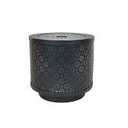 HD Designs Outdoors Small Metal Sunburst Water Fountain - Black