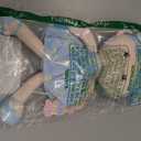 Onetoo First Baby Doll Plush Rag Doll Baby Girls Dolls Soft Baby Doll for Girls Wear Star Blue Sleeveless Dress 14"