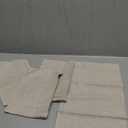 Solino Home Natural Linen Napkins Set of 4 - 100% Pure Linen Cloth Washable Dinner Napkins 20 x 20 Inch for Christmas, Holiday, New Year - Fete