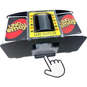 Anker Play Automatic Playing Card Shuffler Battery Operated Cards Shuffler Electric Poker Shuffling Machine for Card Game Night 1-2 Decks