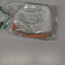 Storage Case Compatible with YOTO Mini (2024 Edition) Kids Screen-Free Bluetooth Audio Player+ Wired Headphones Bundle(Gray Case,Orange Zipper)