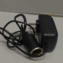 AC to DC Converter 2A 24W Car Cigarette Lighter Socket 110-240V to 12V AC/DC Power Adapter Black