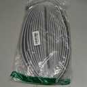 Weather Stripping Door Seal Strip 26FT Door Soundproofing V-Shape Insulation Strip for Large GapBrown