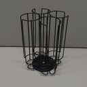 Frcctre Cocktail Capsules Holder, Storage Carousel Bartesian Cocktail Capsule Holder Coffee Pods Holder Tower Stand Rack, Metal Wire Coffee Capsule Storage Organizer, Hold Up to 32 Capsule Pods