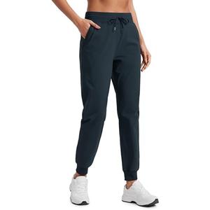 CRZ YOGA Casual Workout Jogger for Women 28.5" - Tapered Lightweight Stretch Athletic Outdoor Pants with Pockets.XL