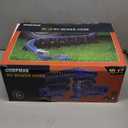 DUMPMAN 20 FT RV Sewer Hose Kit, Sewer Hose for RV Camper - Includes 2 Attachable 10 ft Sewer Hose with Swivel Fitting, 90 Degree Clear View Sewer Adapter, and 4 Storage Caps