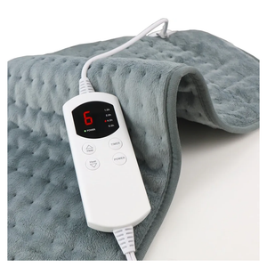 Heating Pad for Back Pain Relief Period Cramp,6 Heat Settings & 4 Timer Auto Shut Off,Soft 12" x24" Electric Heat Pad for Neck Shoulders