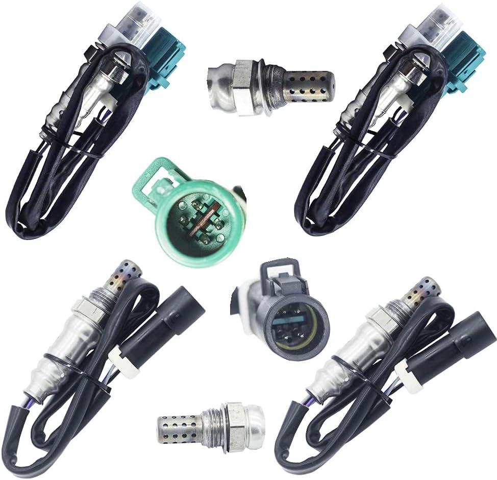 Oxygen Sensors for Ford F-150 2004-2008 4.2L 4.6L 5.4L Lincoln Mark LT 5.4L 2006-2008 Upstream + Downstream 4PCS