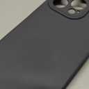 LOVE 3000 Designed for iPhone 15 Pro Case, Premium Silicone with [Soft Anti-Scratch Microfiber Lining] Shockproof Protective Phone Case for Men Women Girls 6.1", Dark Grey