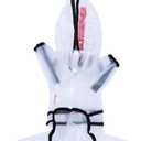 balacoo 1Pc pet Raincoat Large Dog Clothes Transparent Dog Raincoat Dog rain Coats Dog Rainwear Small Dog Costume Dog Walking rain Gear Dogs Dress Puppy TPU Material Light Dog's Clothes