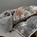 8x10 Washable Area Rug - Modern Abstract Distressed Vintage Carpet with Non-Slip Backing, Stain Resistant & Non-Shedding for Living Room Bedroom, Dining Table, Home Office(Multi-Color, 8'x10')