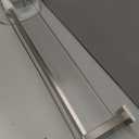 Alise Bathroom Shelf Wall Mounted, Brushed Nickel Large Capacity Glass Shelf for Bathroom, 24 inch