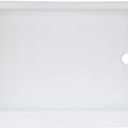 RecPro RV Shower Pan | 36" x 24" x 5" Right Drain in White | RV Shower Base | Camper Shower Pan