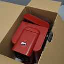 SHARDOR Single Serve Coffee Maker, Hot and Iced Coffee Machine for K Cup Pods & Ground Coffee, 6 to 14 oz Brew Sizes, with 50 oz Removable Water Tank, Bold Brew Setting, Stainless Steel, Red