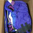 Inflatable Water Towable Tube for Boats Heavy-Duty 1-3 Rider Tow Tube with Reinforced Handles, Quick-Connect Tow Rope, Rapid Air Valve (Bright Blue Mutil, 3)