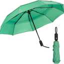 Mr. Pen- Windproof Travel Umbrella, Small Water-Resistant Automatic Folding Umbrella for Rain and Sun, Light, Compact and Portable for Women & Men, Fits Car & Backpack (Spring Green)