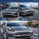 No Drill Front License Plate Mount for Tesla Model 3 2023-2025, Premium Front License Plate Holder Bracket, Camera-Safe License Plate Frame, Secure & Scratch-Free Installfor 2023-2025 Tesla Model 3