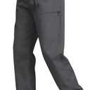 Men's Casual Cargo Pants Workout Sweatpants Joggers Stretch Hiking Drawstring Tactical Trousers (Gray, XXL)